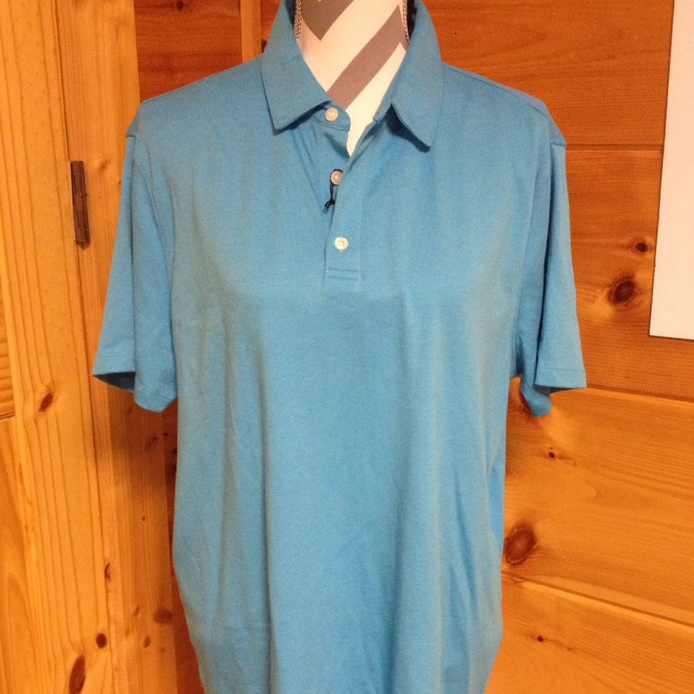 Light Blue Men's Polo Shirt